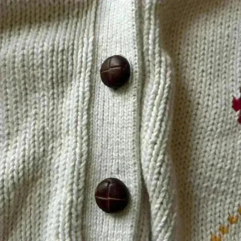 Vintage 90's Argyle Cardigan Sweater Shoulder Pads Country Club Prep size Large